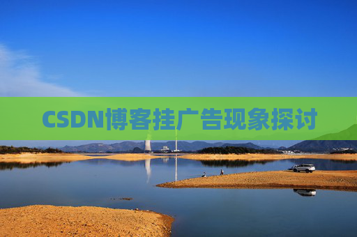 CSDN博客挂广告现象探讨