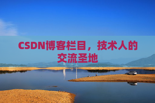 CSDN博客栏目，技术人的交流圣地